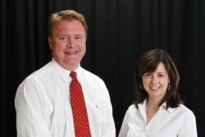 Dan Sandy 2010 Photo of CEO Dan Smith and President Sandy Diaz