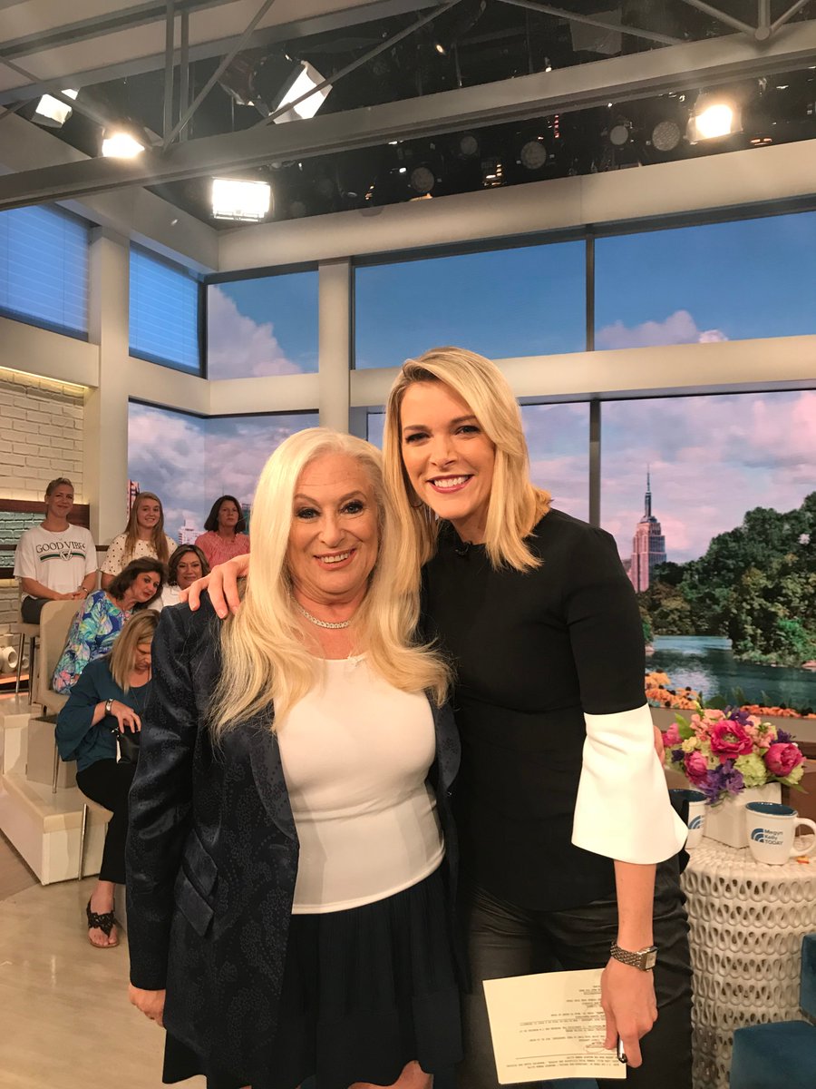 Smith Publicity Client Linda Smith on the "Megan Kelly" Show, August 2018