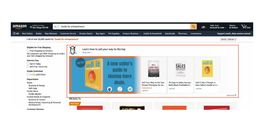 Image of Amazon Marketplace for books. How to market books on Amazon.