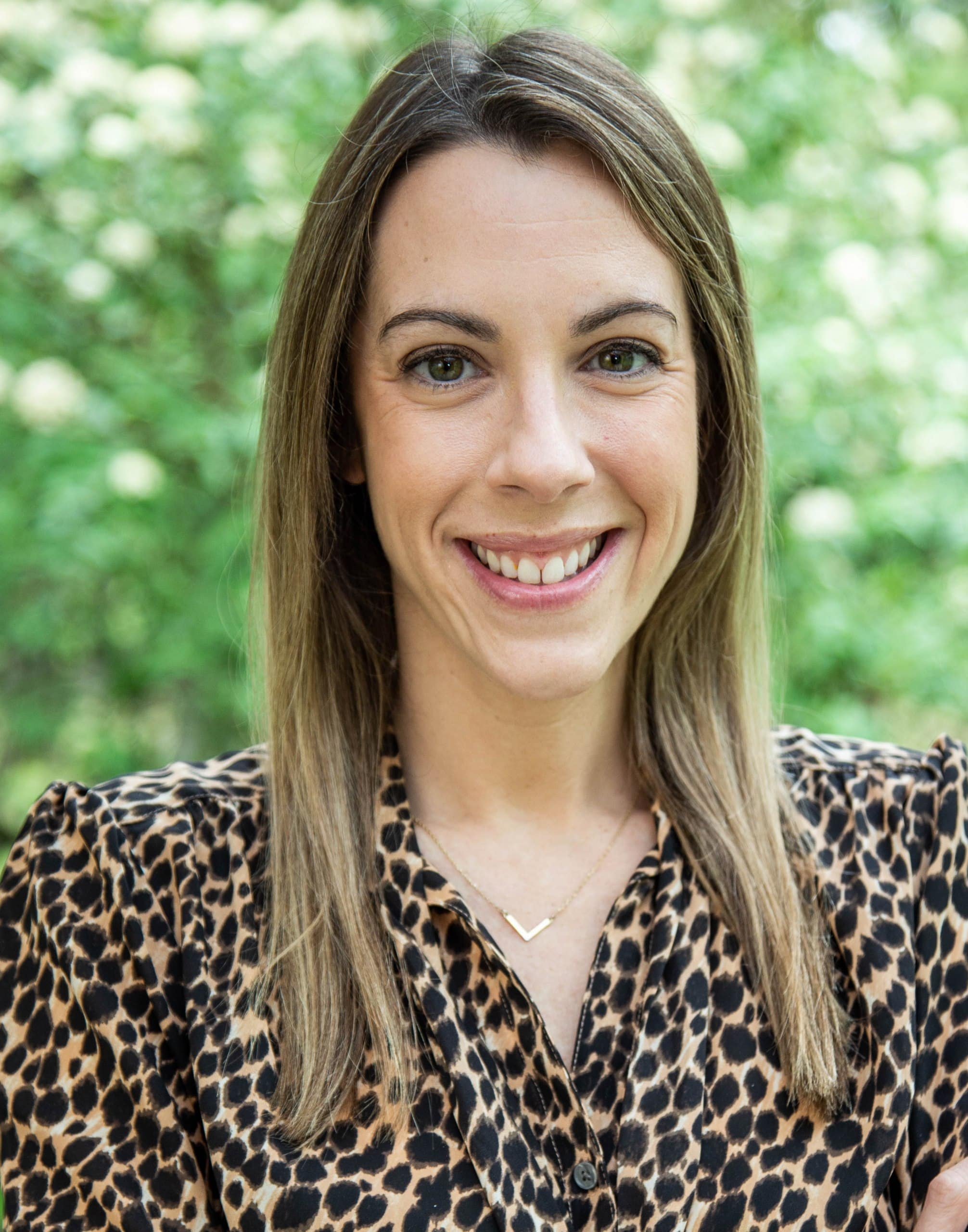 Portrait of Corrine Moulder, the Smith Publicity Vice President of Business Development.