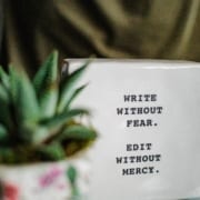 Publicists explain to authors how to promote books.