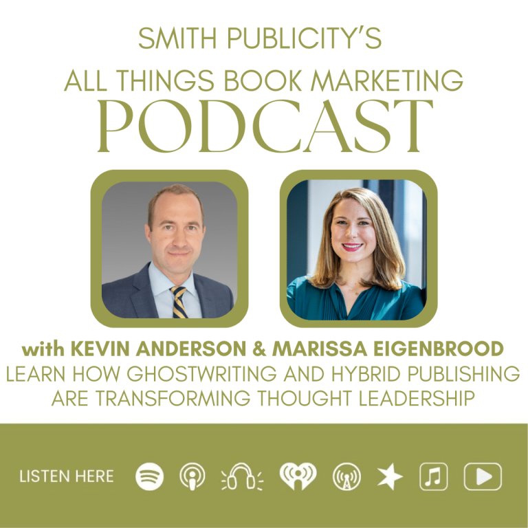 Kevin Anderson, guest on the All Things Book Marketing podcast