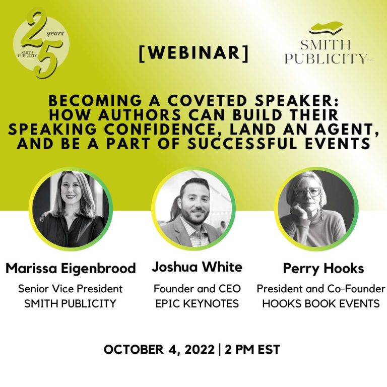 October Smith Publicity webinar promotional graphic