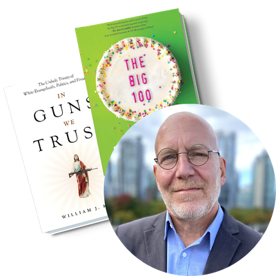 William Kole and two of his books