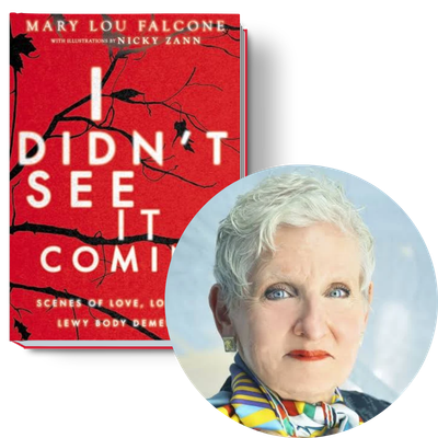 Mary Lou Falcone and her book