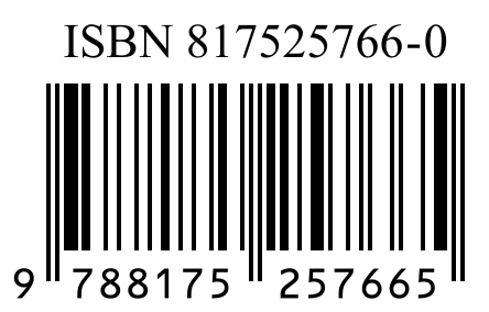 isbn number for my book