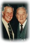 Smith Publicity client Jack Nadell with actor Karl Malden