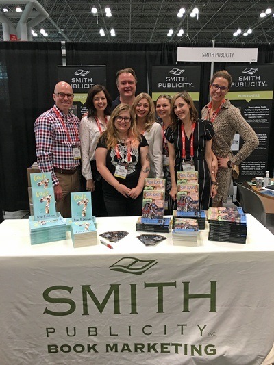 The book publicists and book marketers from Smith Publicity at BookCon