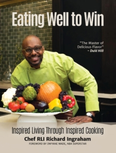 We provided cookbook marketing services for Richard Ingraham, author of Eating Well to Win
