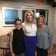 Book publicist with Megyn Kelly promoting a book from one of the authors we publicize.